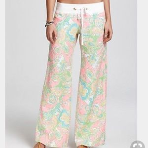 Lilly Pulitzer Flare Pants/ Beach Pants